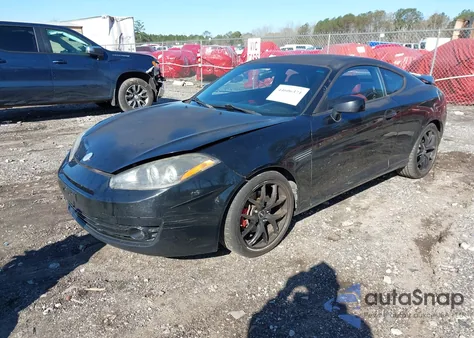 2007 Hyundai Tiburon Gt/Gt Limited/Se from USA, damaged, VIN KMHHN66F97U259426